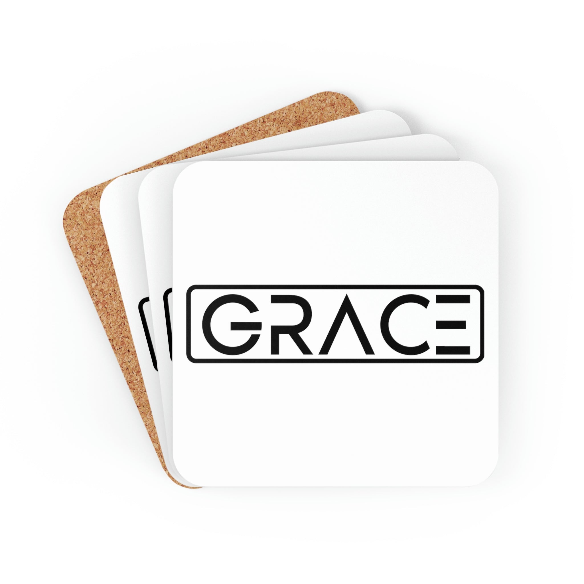 Home Decor Coaster Set - 4 Piece Home/office Grace Christian