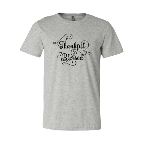 Thankful And Blessed T-Shirt in 6 Colors