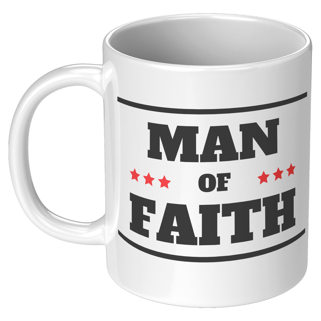 Coffee Cup, White and Decorative Black Ceramic Mug 11oz (set of two),,