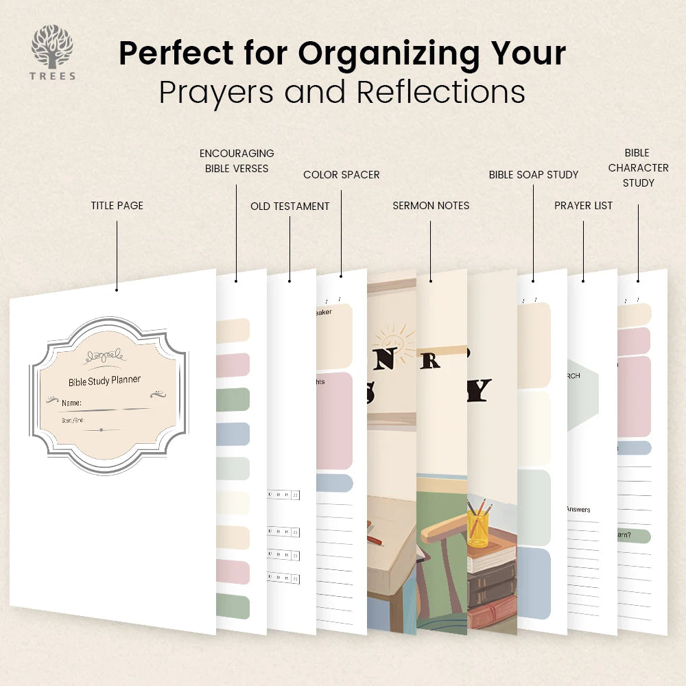 Daily Bible Study Journal - S.O.A.P Method Bible Study