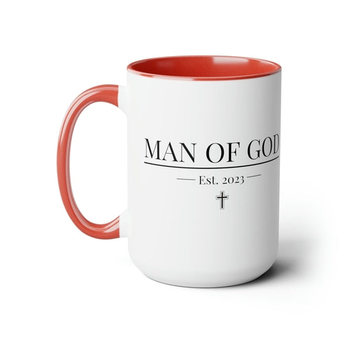 Ceramic Coffee Mug 15oz - Say it Soul - Man of God