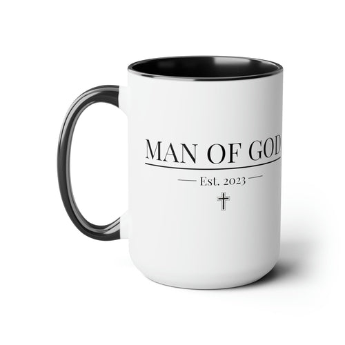 Ceramic Coffee Mug 15oz - Say it Soul - Man of God