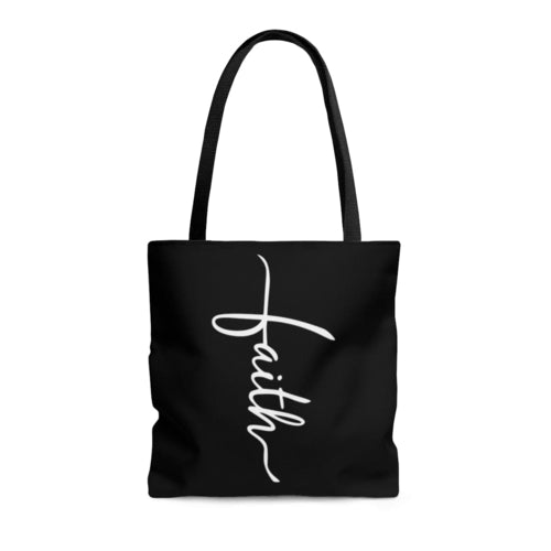 Large Tote Bag - Faith Christian Inspiration