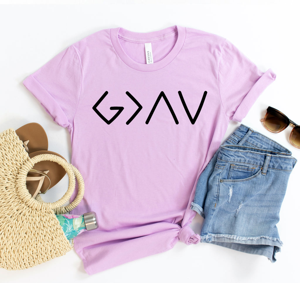 God Is Greater T-shirt in 12 Colors!