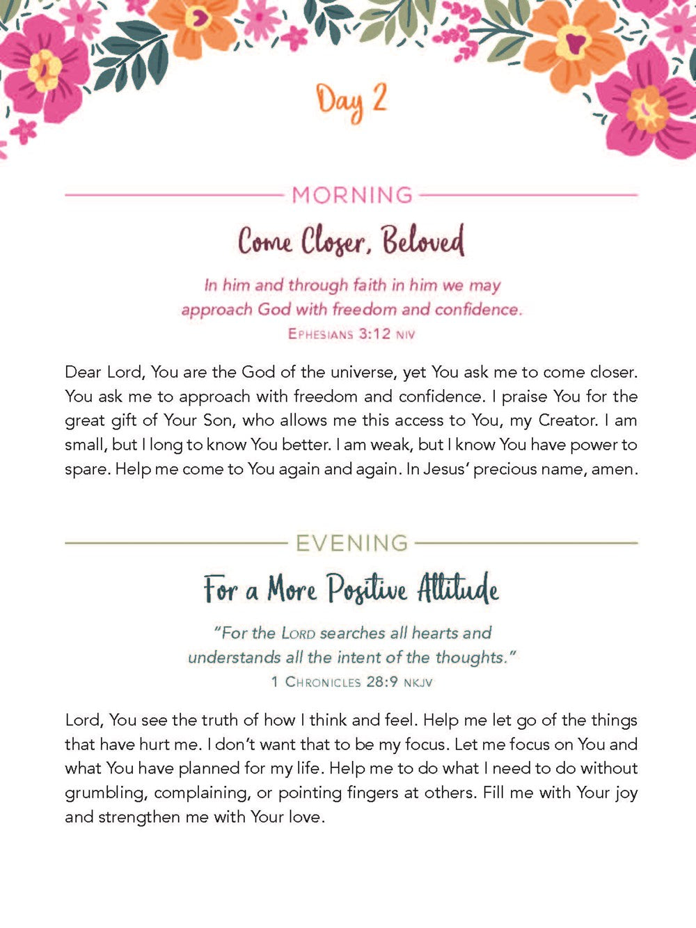 365 Encouraging Prayers for Morning and Evening