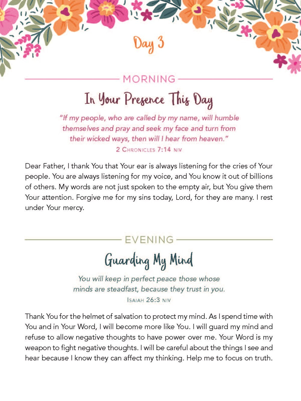 365 Encouraging Prayers for Morning and Evening