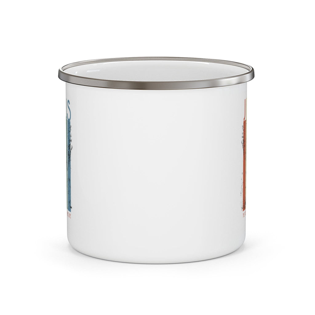 Enamel Camping Mug - Jesus the Truth the Way the Life
