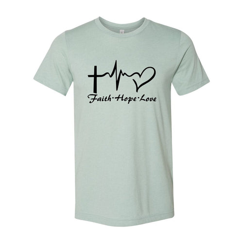 Faith Hope Love T-Shirt in 12 Colors!
