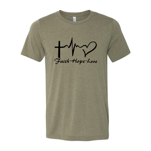 Faith Hope Love T-Shirt in 12 Colors!