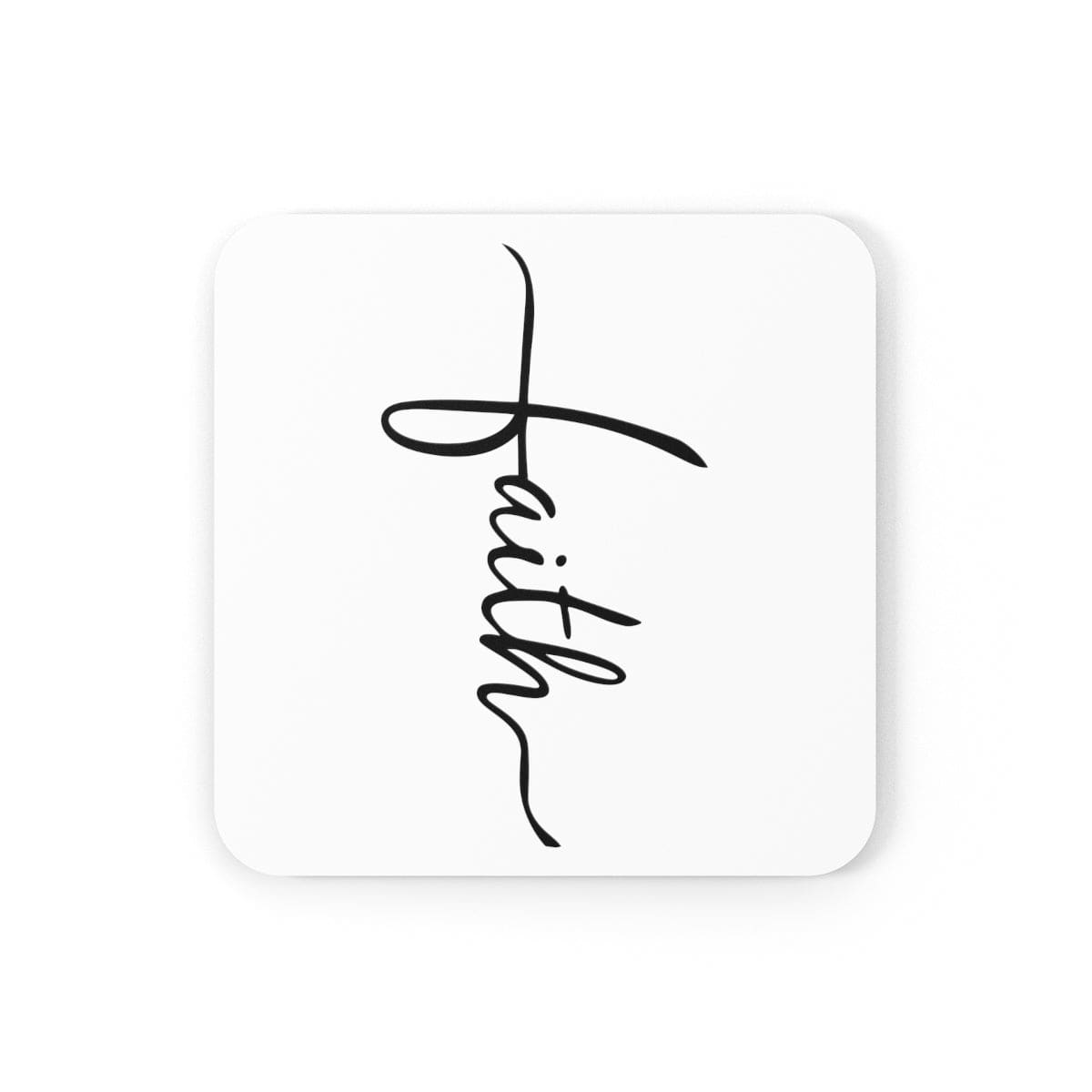 Home Decor - Coaster Set - 4 Piece Home/office - Faith Christian