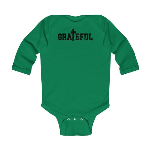 Infant Long Sleeve Bodysuit - Grateful Christian Inspiration