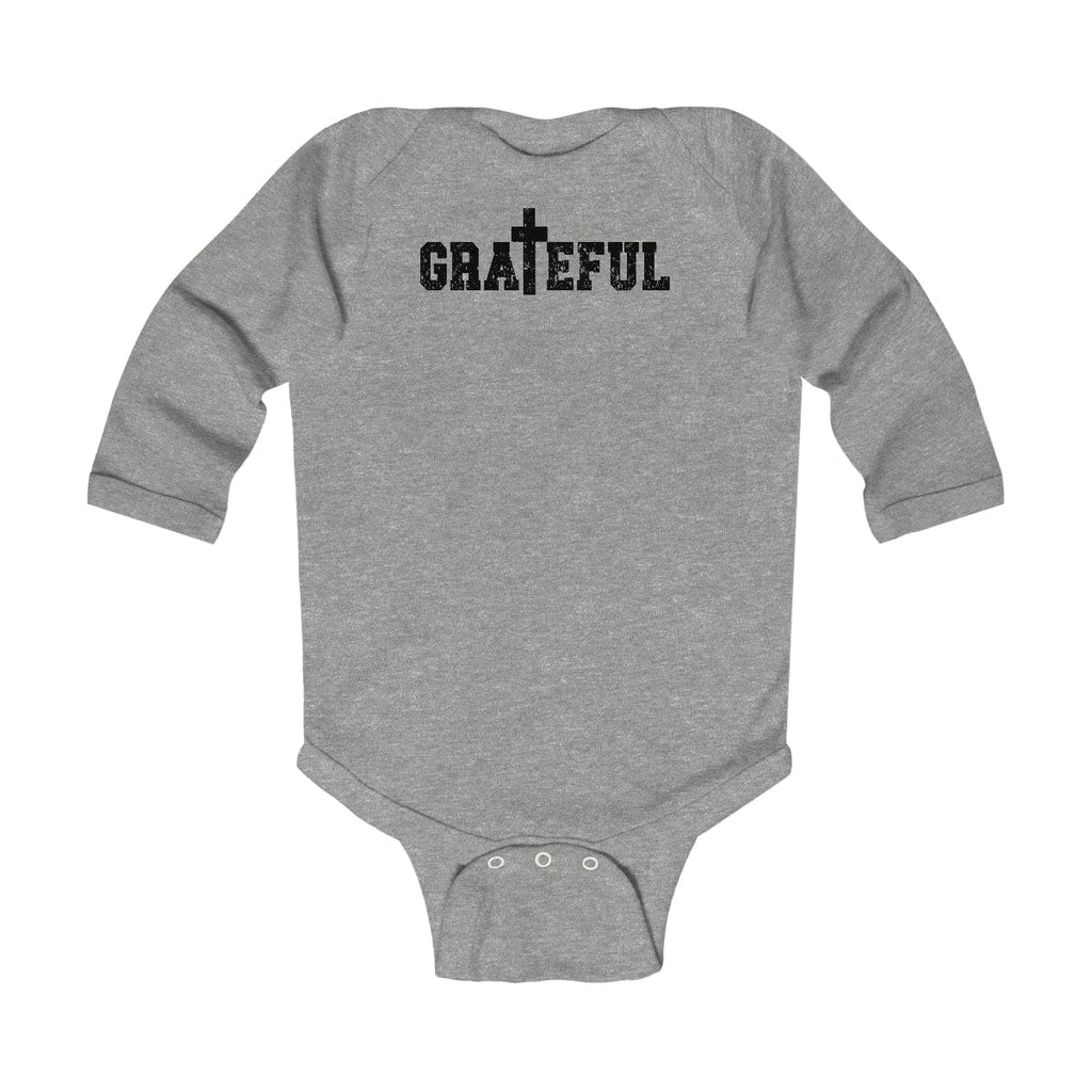 Infant Long Sleeve Bodysuit - Grateful Christian Inspiration