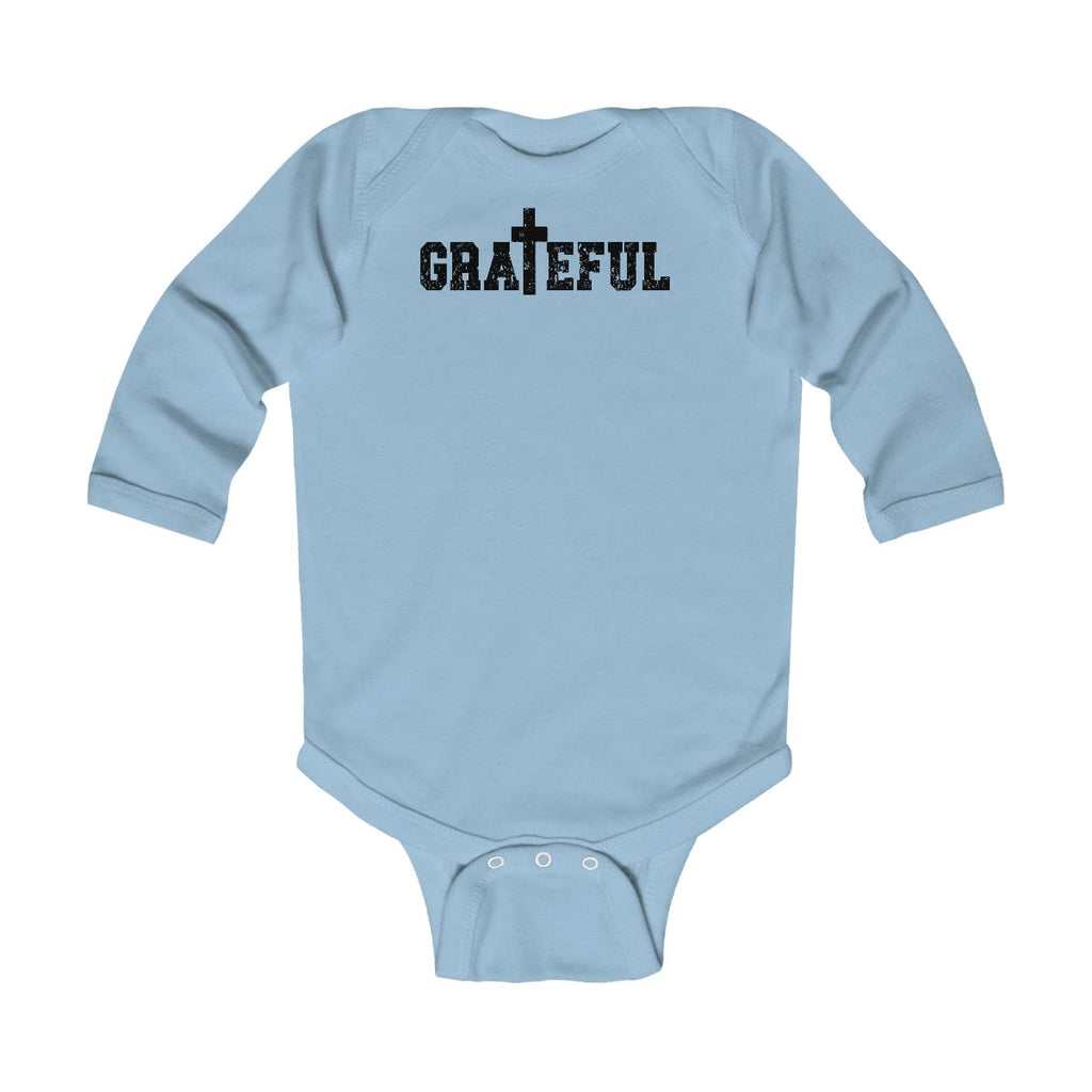 Infant Long Sleeve Bodysuit - Grateful Christian Inspiration