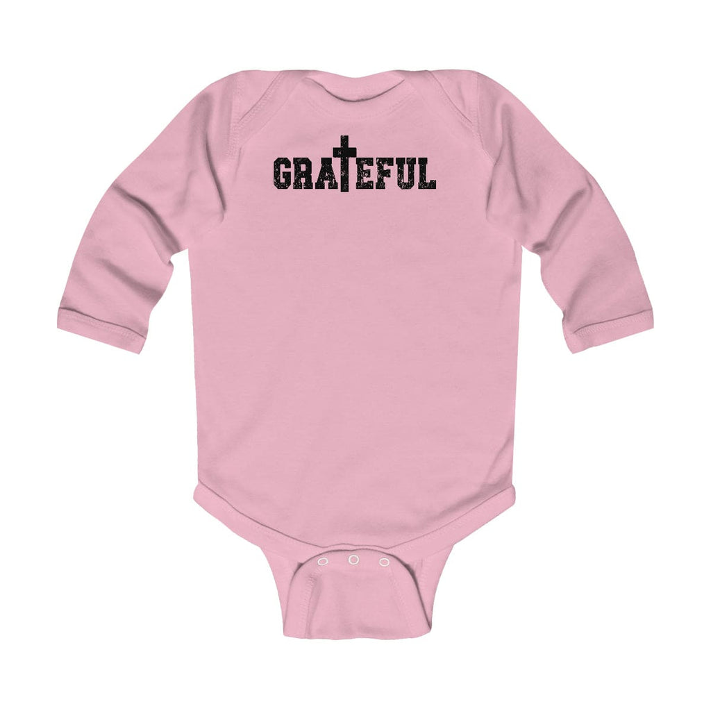 Infant Long Sleeve Bodysuit - Grateful Christian Inspiration