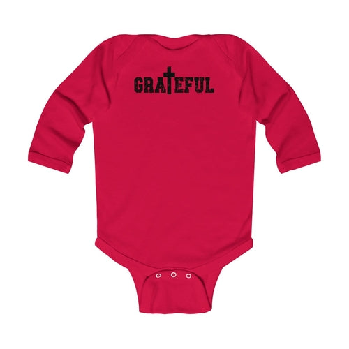 Infant Long Sleeve Bodysuit - Grateful Christian Inspiration