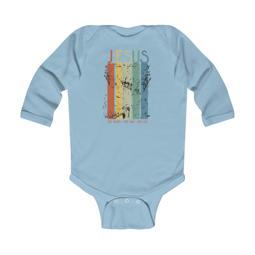 Infant Long Sleeve Bodysuit - Jesus the Truth the Way the Life
