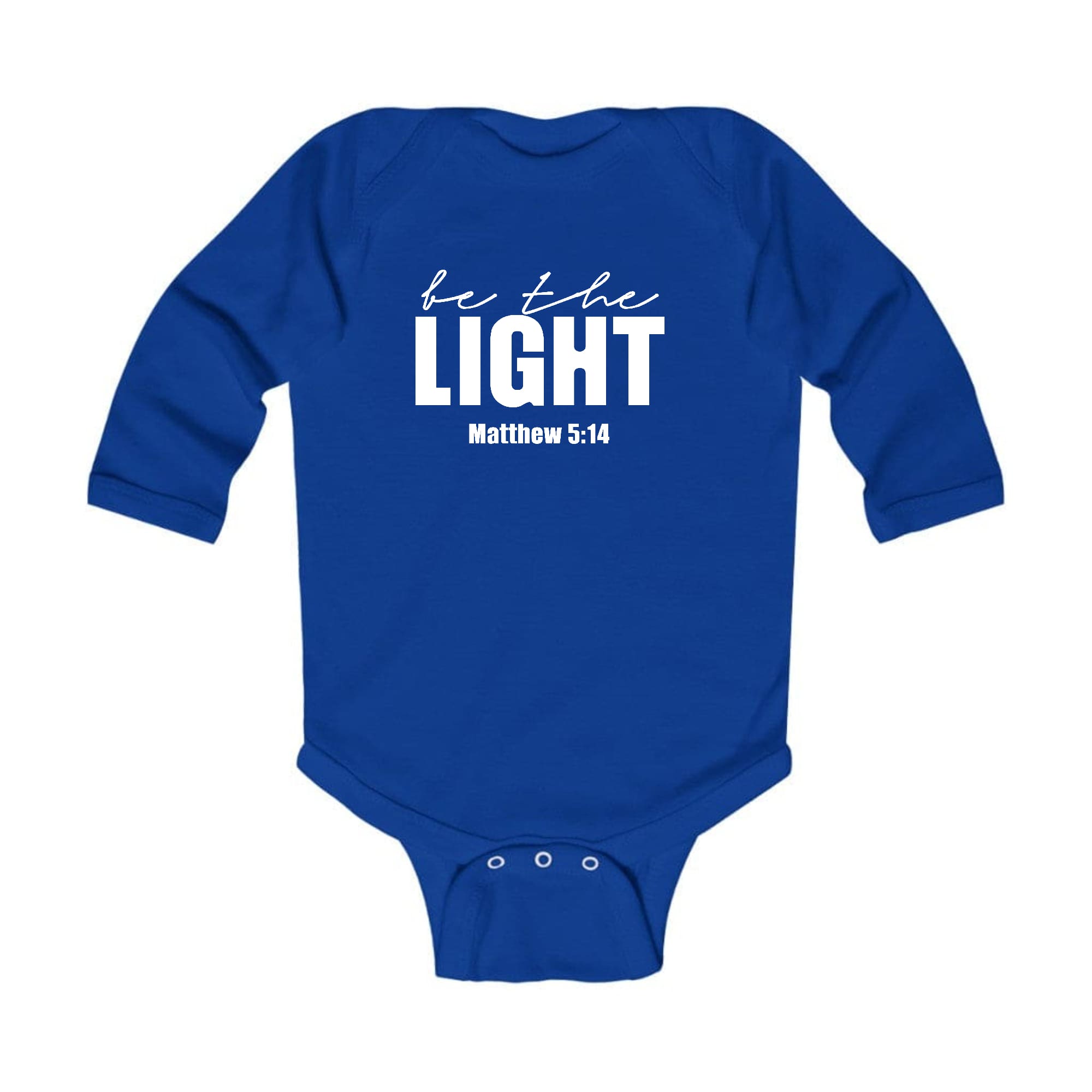 Infant Long Sleeve Graphic T-shirt - be the Light Inspirational Art