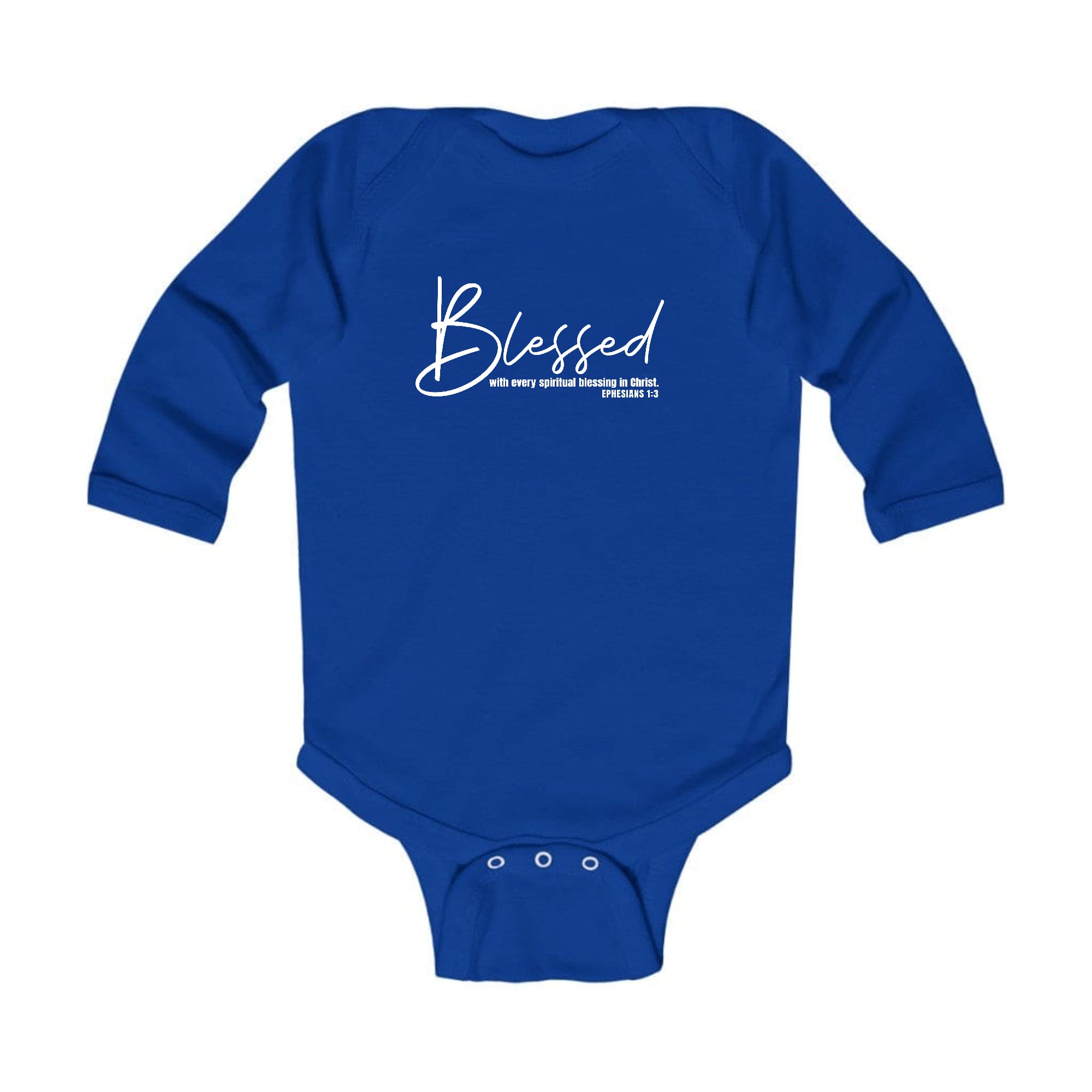 Infant Long Sleeve Graphic T-shirt - Blessed with Every Spiritual Blessing