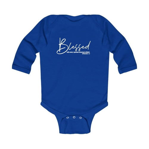 Infant Long Sleeve Graphic T-shirt - Blessed with Every Spiritual Blessing