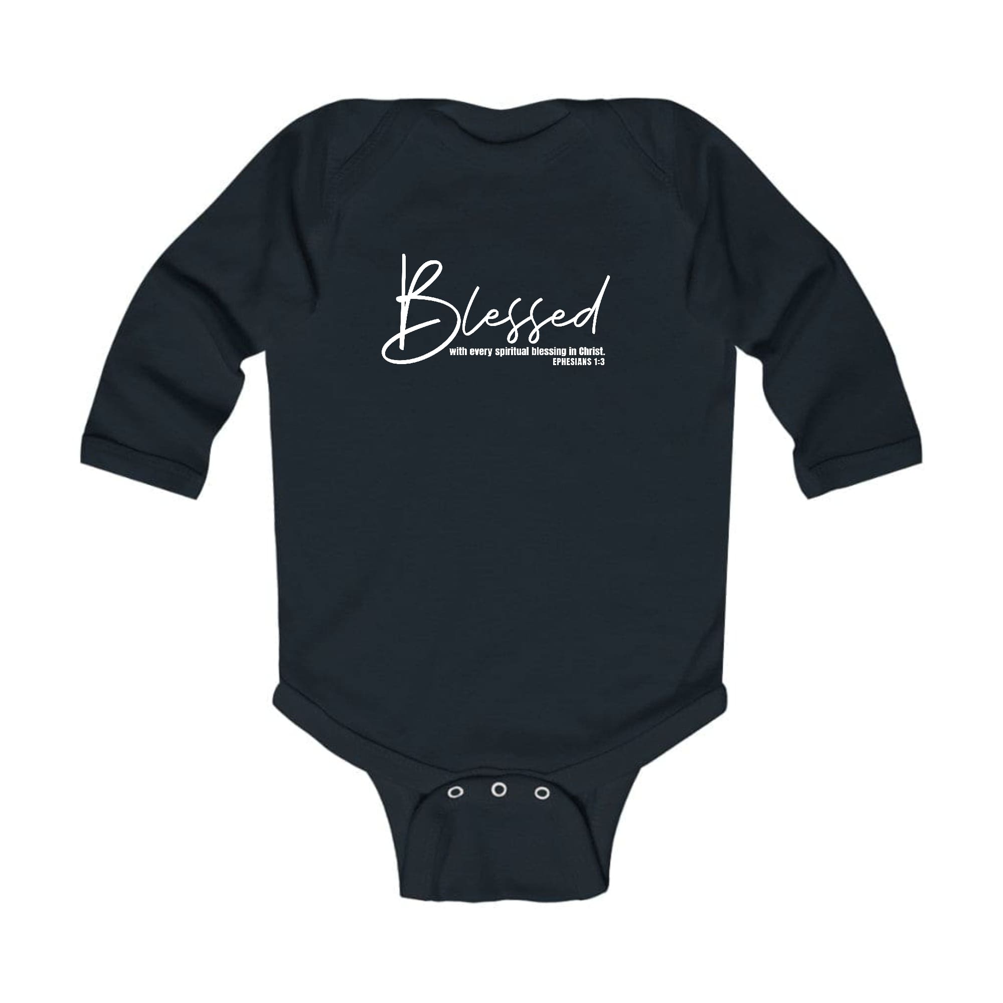 Infant Long Sleeve Graphic T-shirt - Blessed with Every Spiritual Blessing
