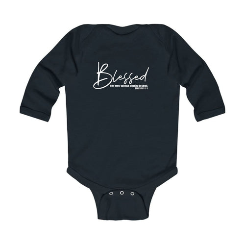 Infant Long Sleeve Graphic T-shirt - Blessed with Every Spiritual Blessing
