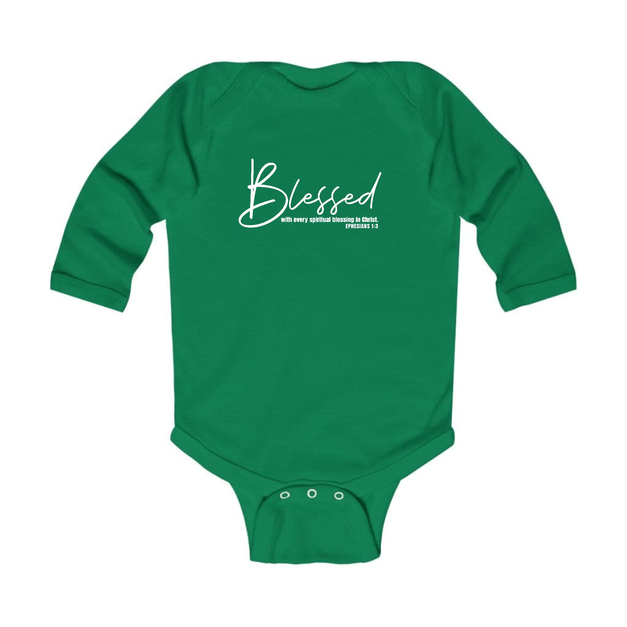 Infant Long Sleeve Graphic T-shirt - Blessed with Every Spiritual Blessing