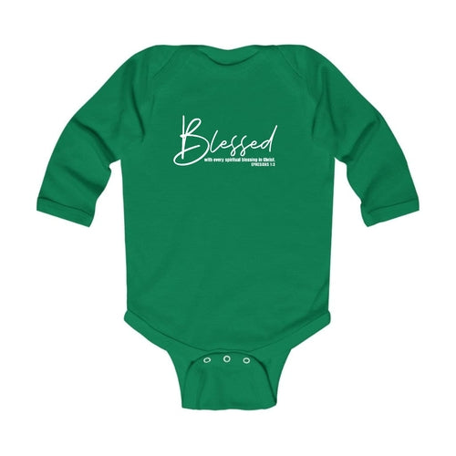 Infant Long Sleeve Graphic T-shirt - Blessed with Every Spiritual Blessing