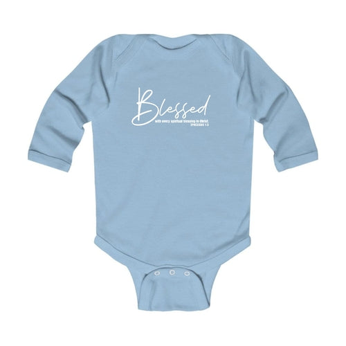 Infant Long Sleeve Graphic T-shirt - Blessed with Every Spiritual Blessing