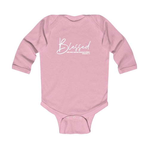 Infant Long Sleeve Graphic T-shirt - Blessed with Every Spiritual Blessing