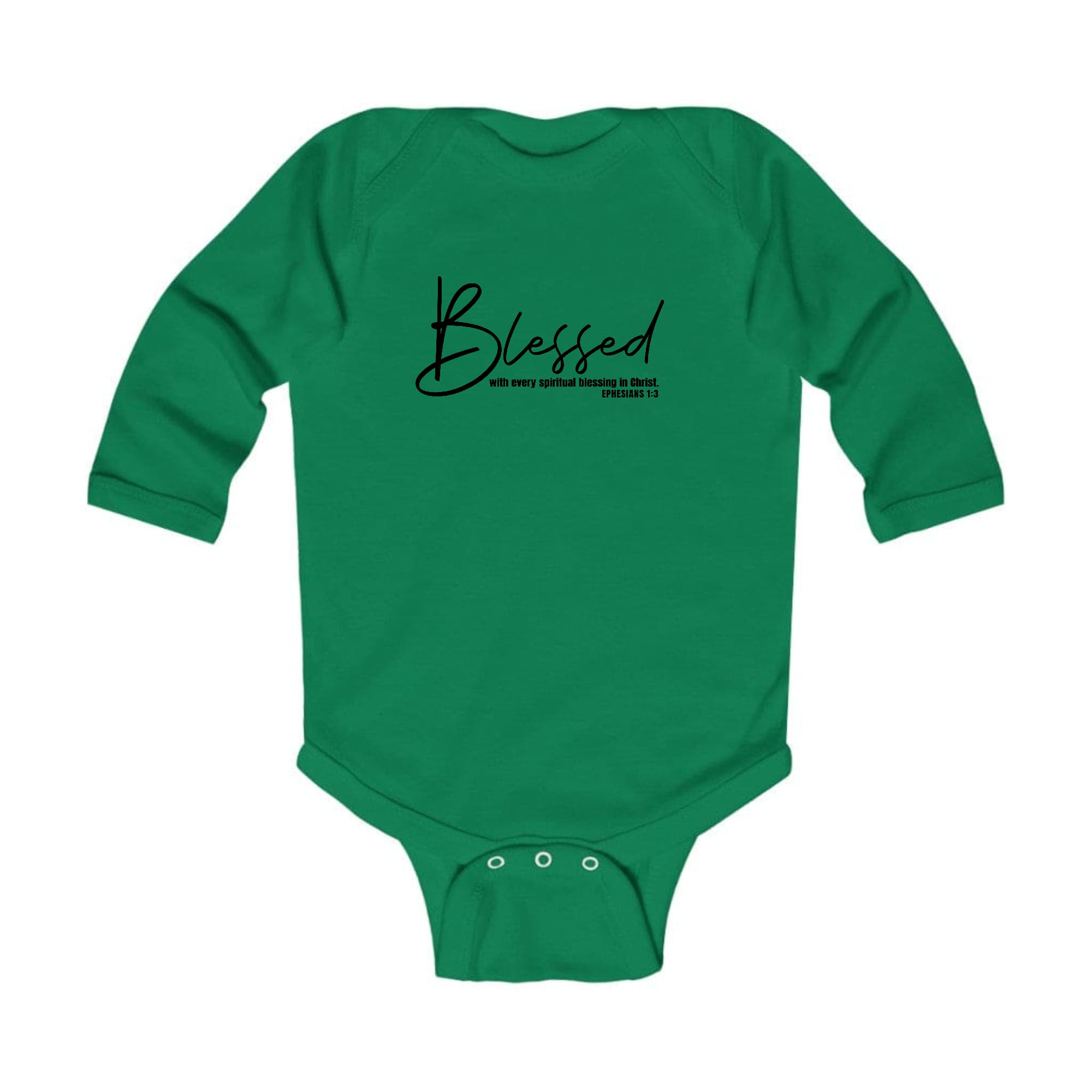 Infant Long Sleeve Graphic T-shirt Blessed with Every Spiritual