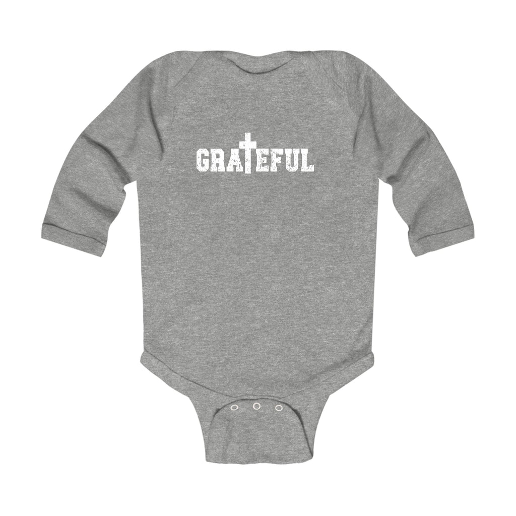 Infant Long Sleeve Graphic T-shirt - Grateful Print