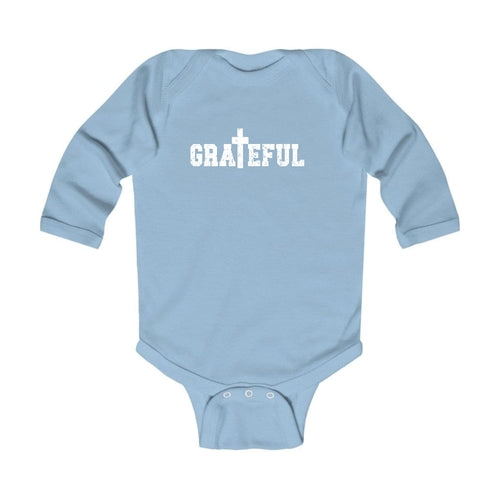 Infant Long Sleeve Graphic T-shirt - Grateful Print