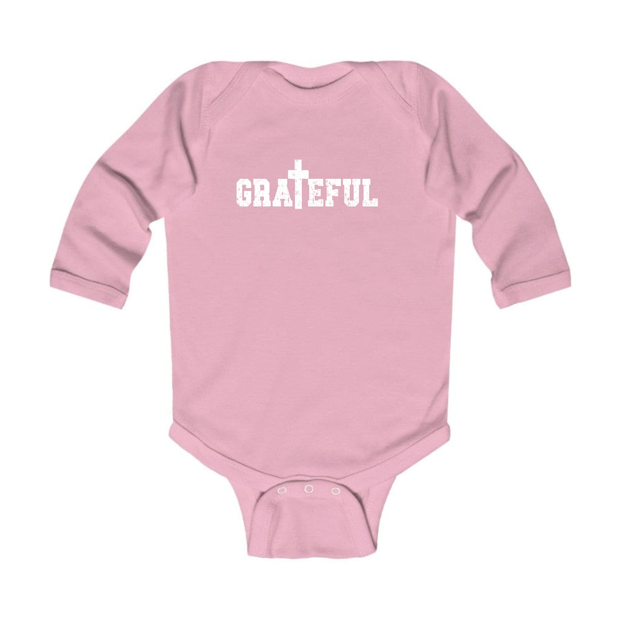 Infant Long Sleeve Graphic T-shirt - Grateful Print