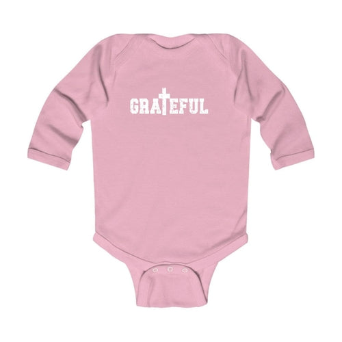 Infant Long Sleeve Graphic T-shirt - Grateful Print