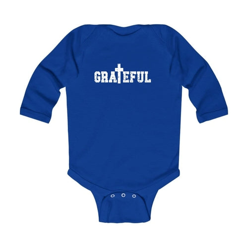 Infant Long Sleeve Graphic T-shirt - Grateful Print
