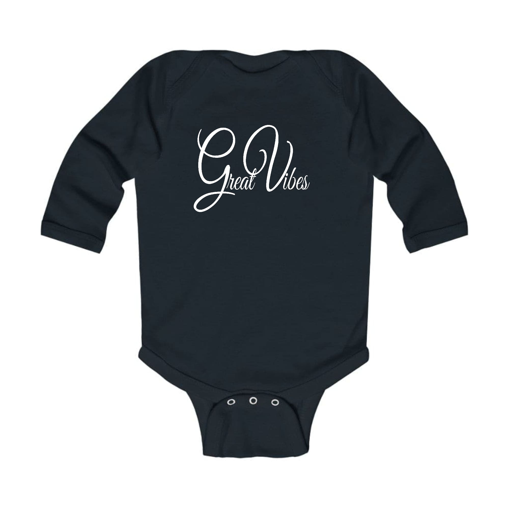 Infant Long Sleeve Graphic T-shirt - Great Vibes