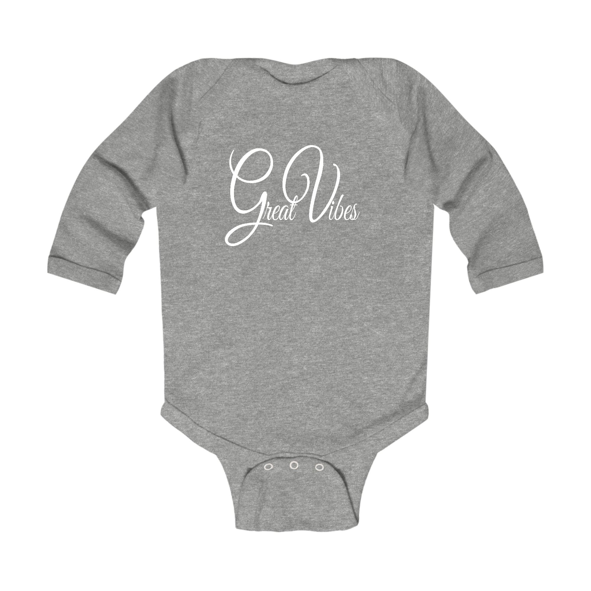 Infant Long Sleeve Graphic T-shirt - Great Vibes