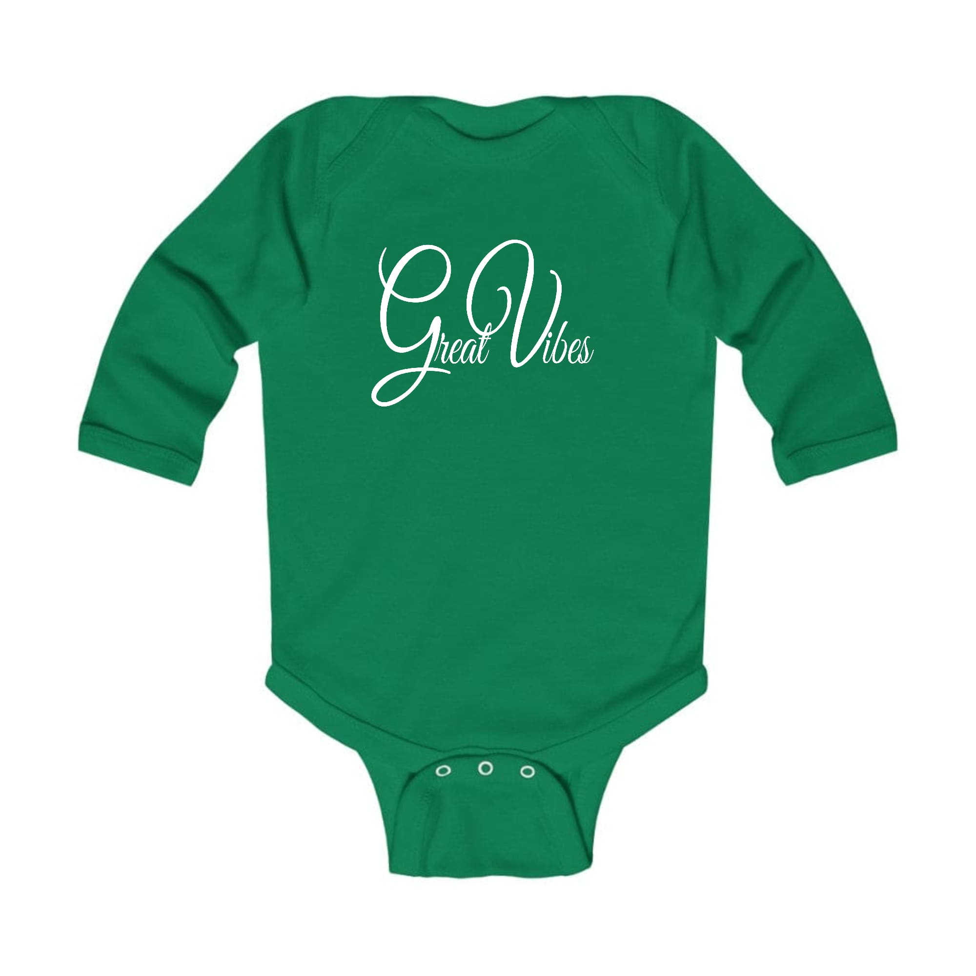 Infant Long Sleeve Graphic T-shirt - Great Vibes