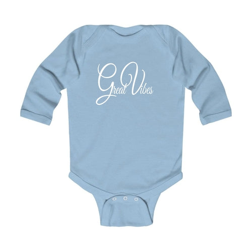 Infant Long Sleeve Graphic T-shirt - Great Vibes