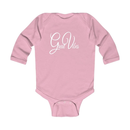 Infant Long Sleeve Graphic T-shirt - Great Vibes