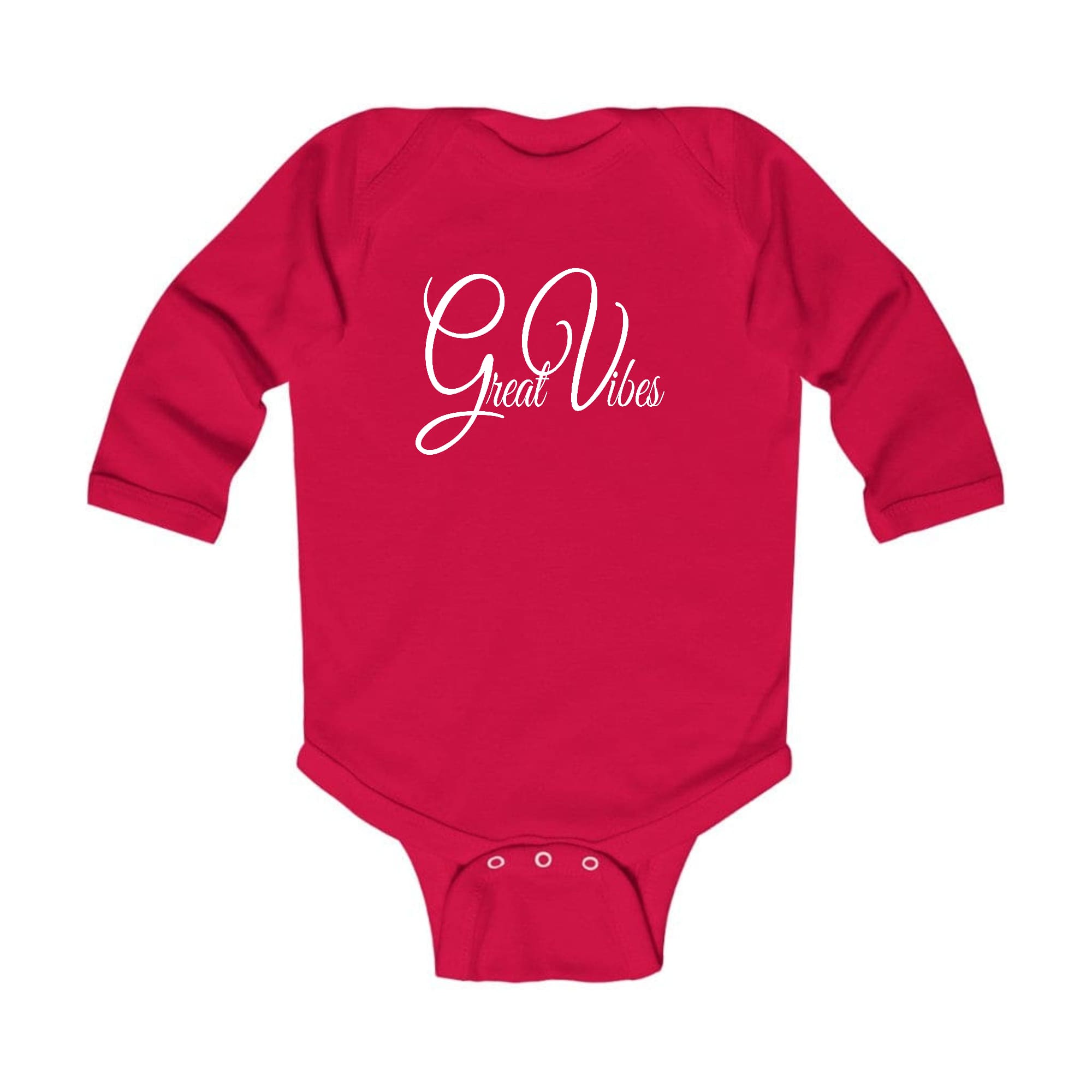 Infant Long Sleeve Graphic T-shirt - Great Vibes