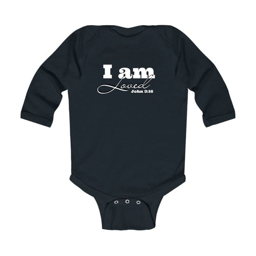 Infant Long Sleeve Graphic T-shirt - i am Loved - John 3:16