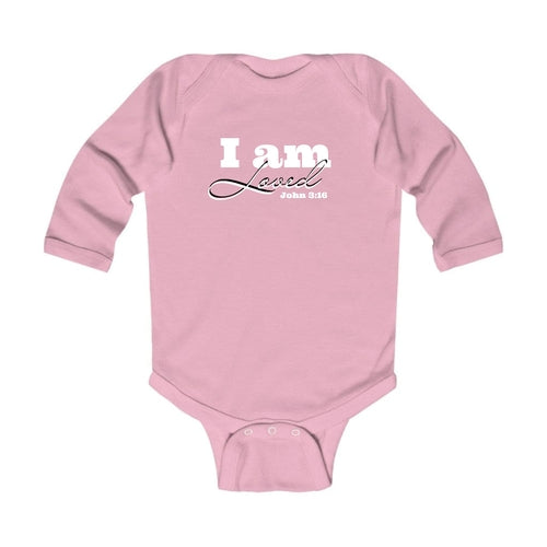 Infant Long Sleeve Graphic T-shirt - i am Loved - John 3:16