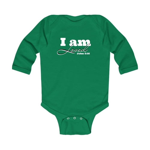 Infant Long Sleeve Graphic T-shirt - i am Loved - John 3:16