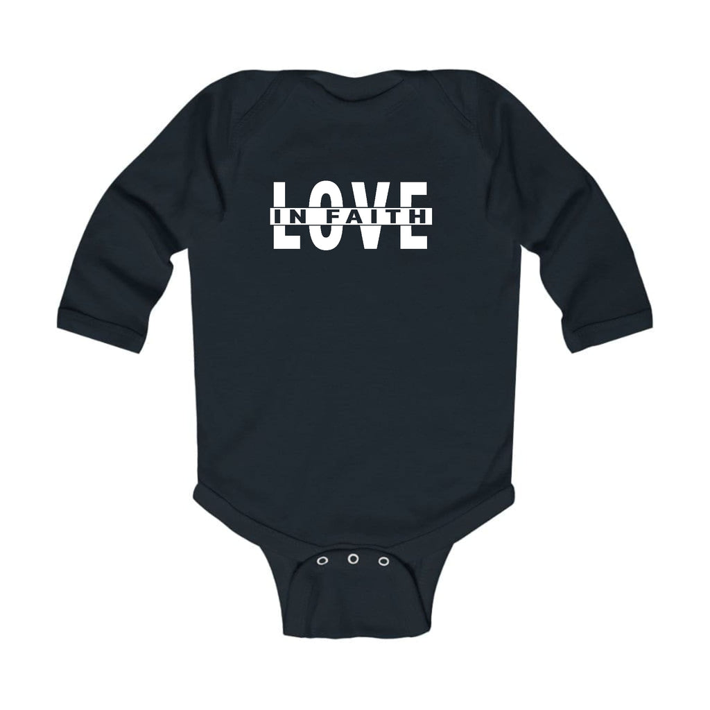 Infant Long Sleeve Graphic T-shirt - Love in Faith
