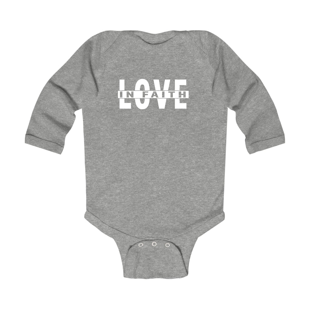 Infant Long Sleeve Graphic T-shirt - Love in Faith