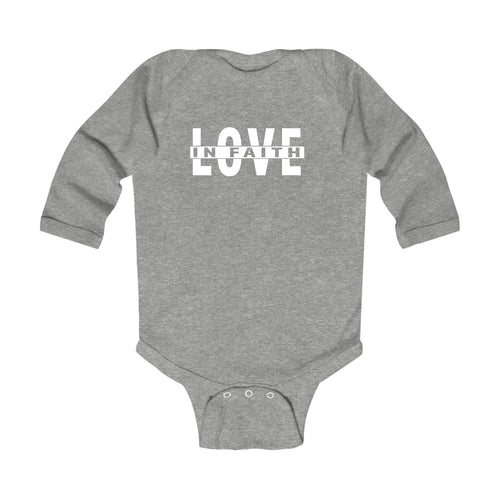 Infant Long Sleeve Graphic T-shirt - Love in Faith
