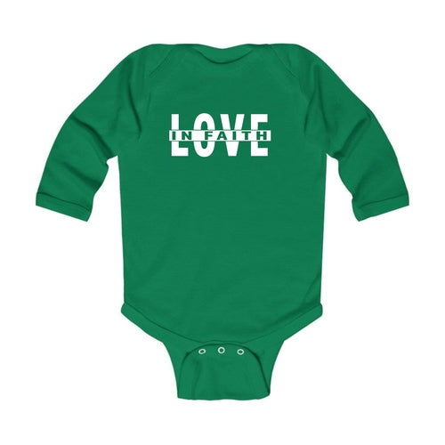 Infant Long Sleeve Graphic T-shirt - Love in Faith