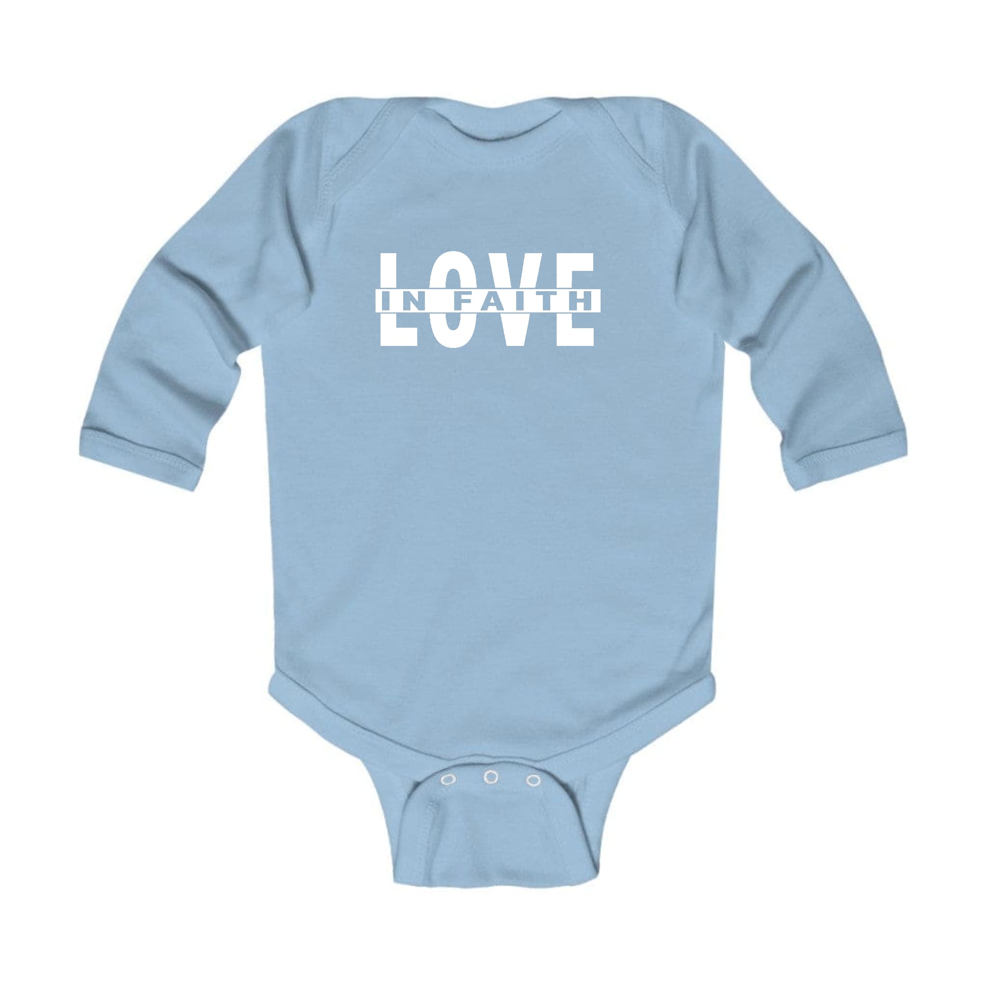 Infant Long Sleeve Graphic T-shirt - Love in Faith