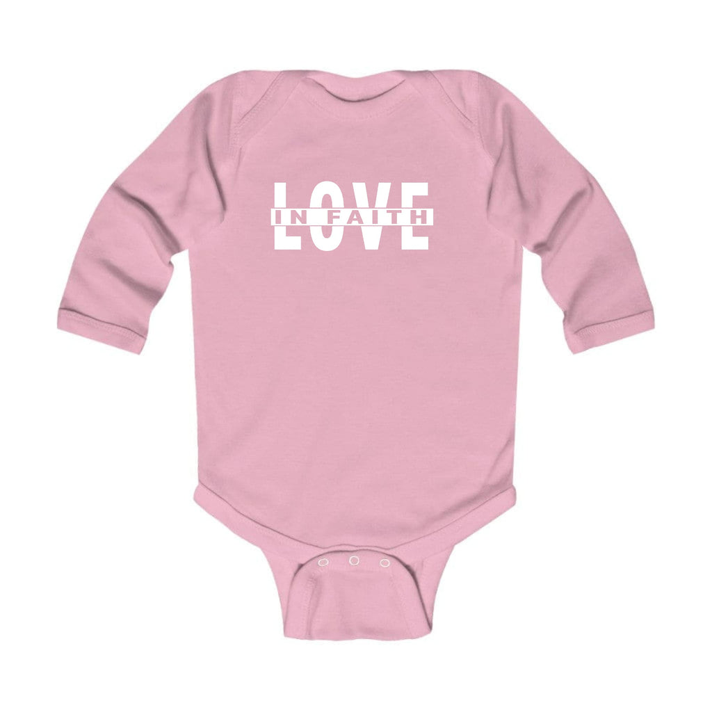 Infant Long Sleeve Graphic T-shirt - Love in Faith